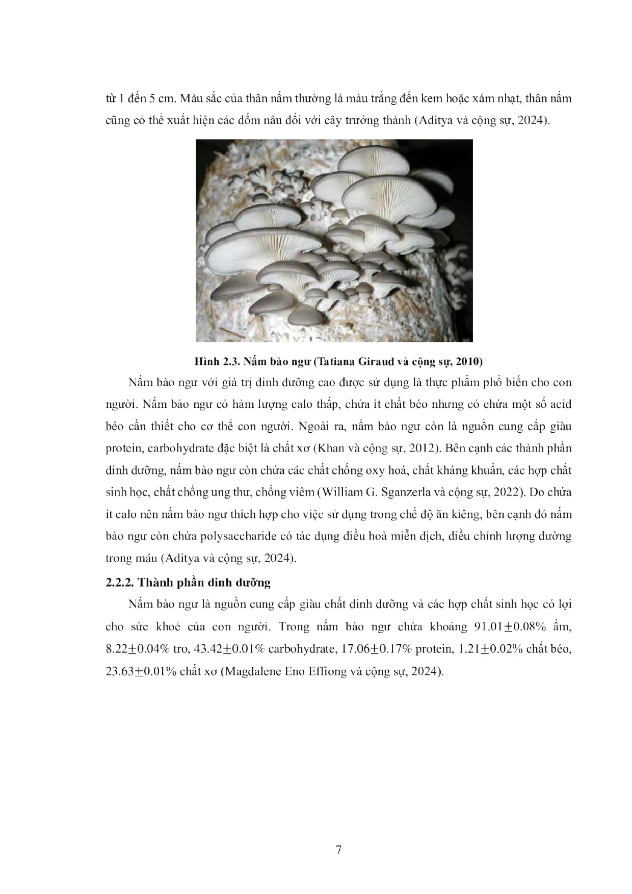 Đồ án tốt nghiệp - Nghiên cứu ảnh hưởng của cao chiết - bột nấm bào ngư (PLEUROTUS OĐCLVHTHĐH ( VCBC - Trang 35