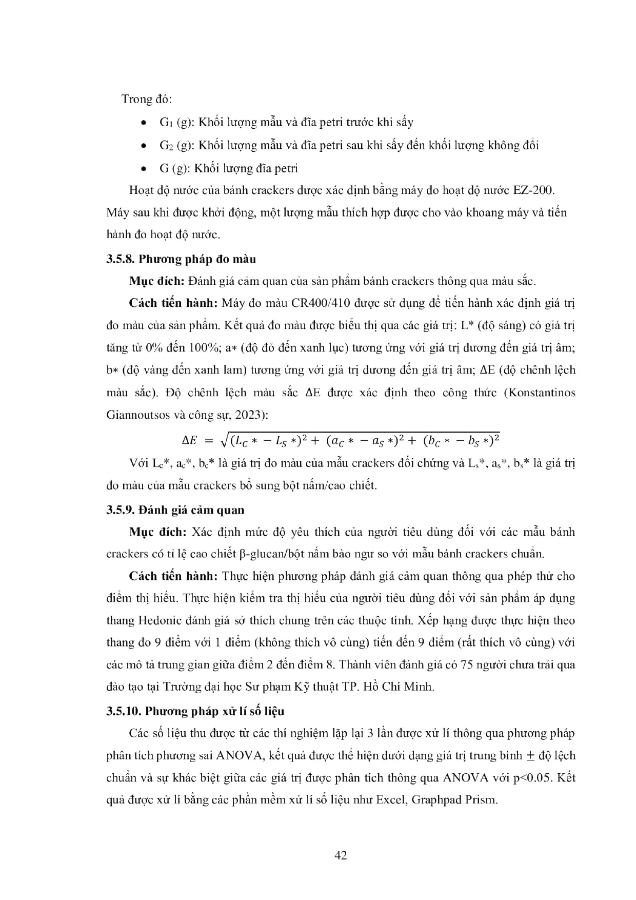 Đồ án tốt nghiệp - Nghiên cứu ảnh hưởng của cao chiết - bột nấm bào ngư (PLEUROTUS OĐCLVHTHĐH ( VCBC - Trang 70