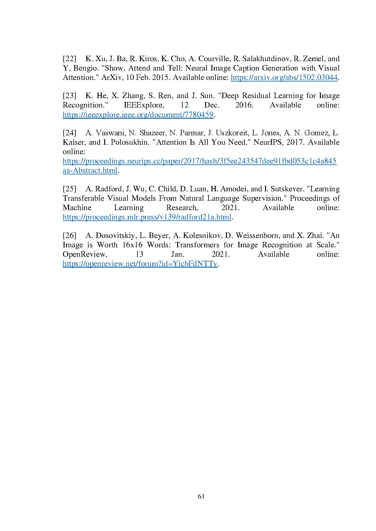 Đồ án tốt nghiệp - Xây dựng mô hình tạo chú thích ảnh - Trang 73