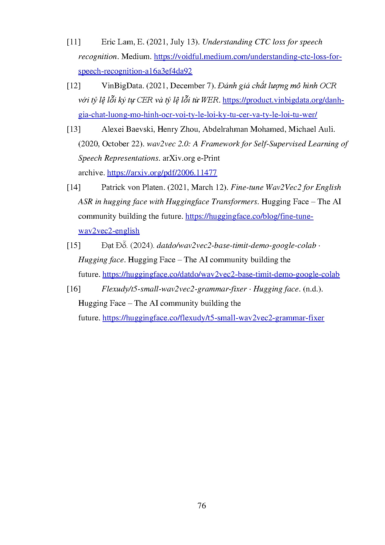 Đồ án tốt nghiệp - Xây dựng ứng dụng tạo phụ đề tự động sử dụng deep learning - Trang 91