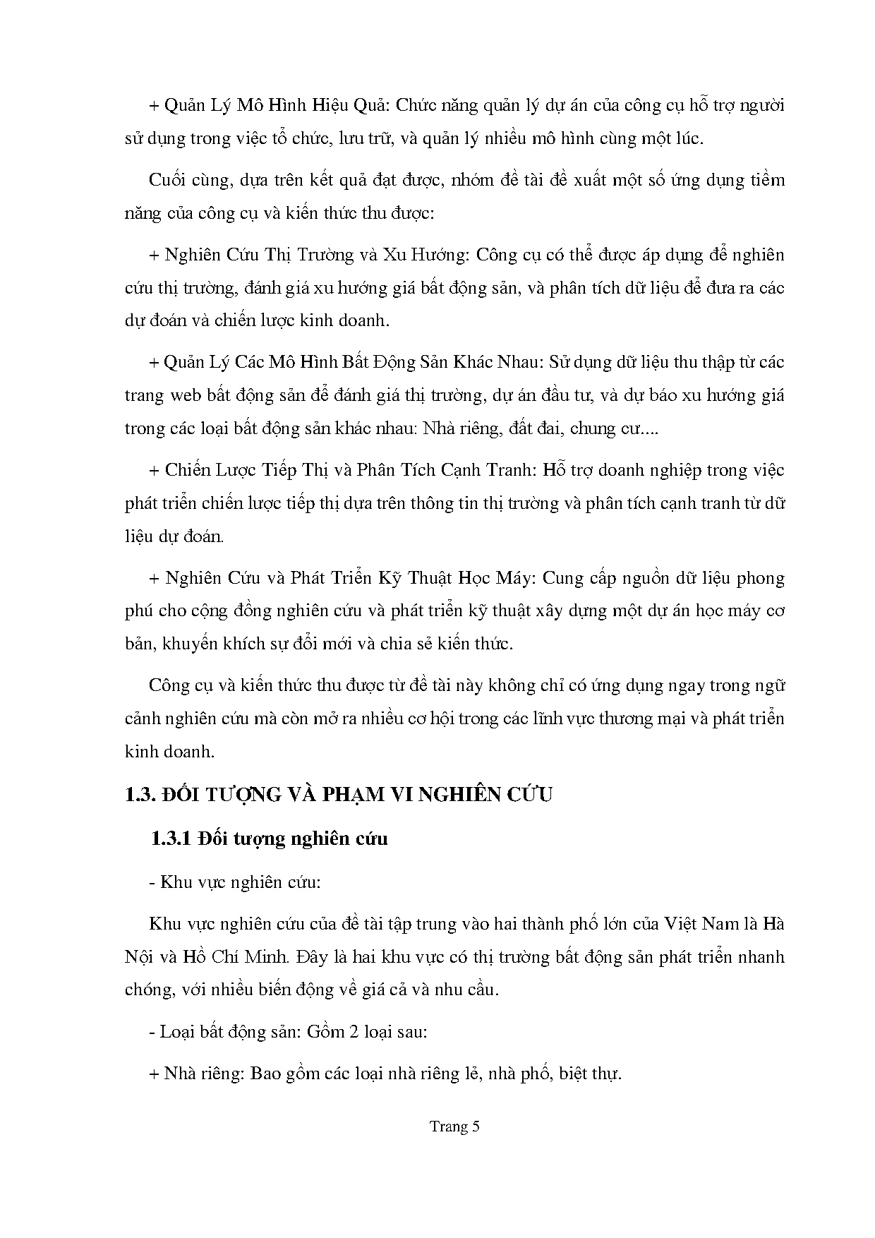 Đồ án tốt nghiệp - Dự đoán giá bất động sản sử dụng học máy - Trang 17