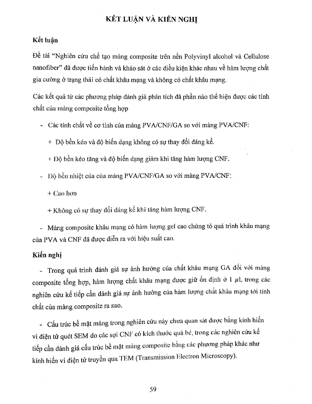 Đồ án tốt nghiệp - Nghiên cứu chế tạo composite trên nền Polyvinyl alcohol và Cellulose nanofiber - Trang 74