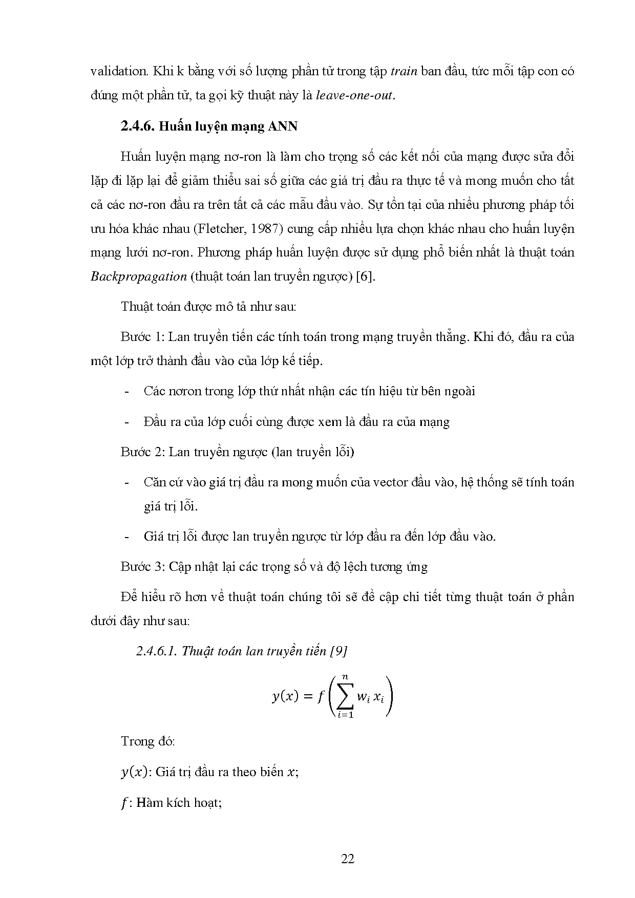 Đồ án tốt nghiệp - Tìm hiểu mô hình Ann và ứng dụng trong bài toán dự báo chuỗi thời gian - Trang 35