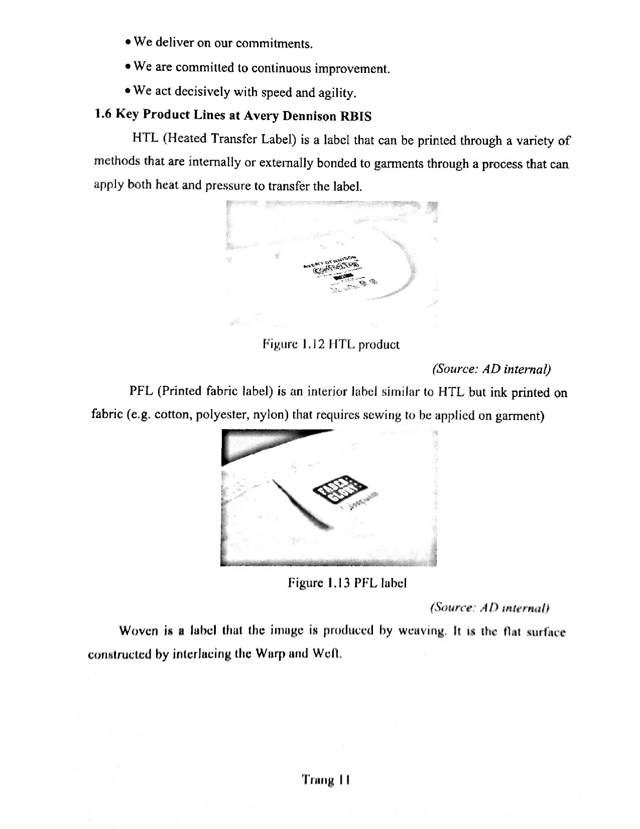 Đồ án tốt nghiệp - Monitoring and controlling the deployment project at Avery Dennison Rbis VietNam - Trang 23