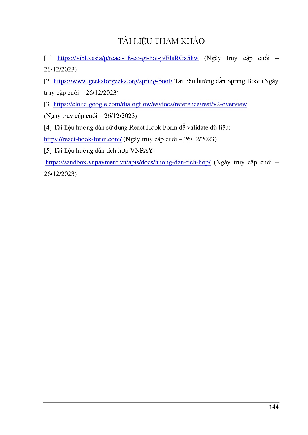 Đồ án tốt nghiệp - Xây dựng website cung cấp dịch vụ du lịch - Trang 150