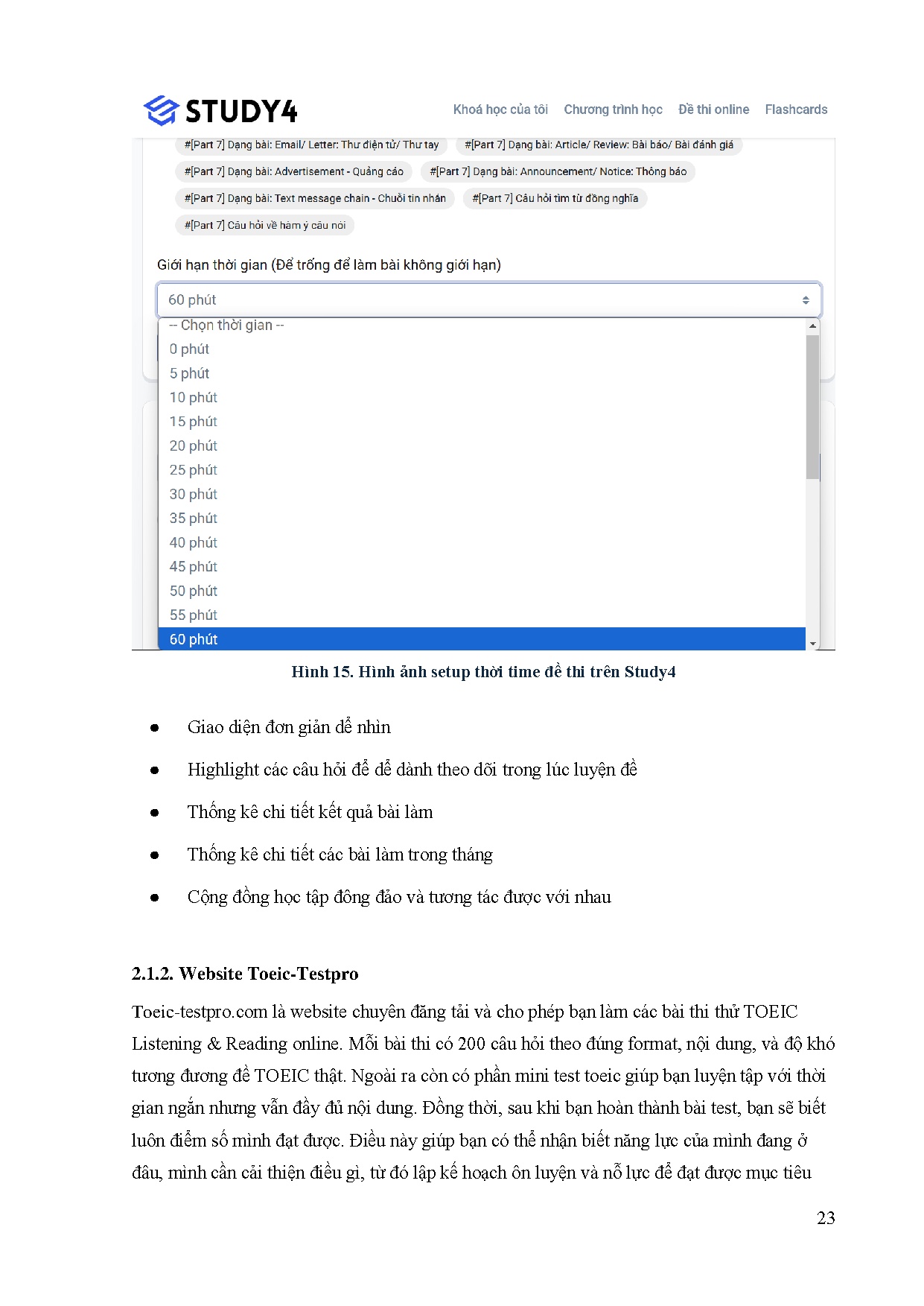 Đồ án tốt nghiệp - Xây dựng website ôn tập và luyện thi Toeic - Trang 39