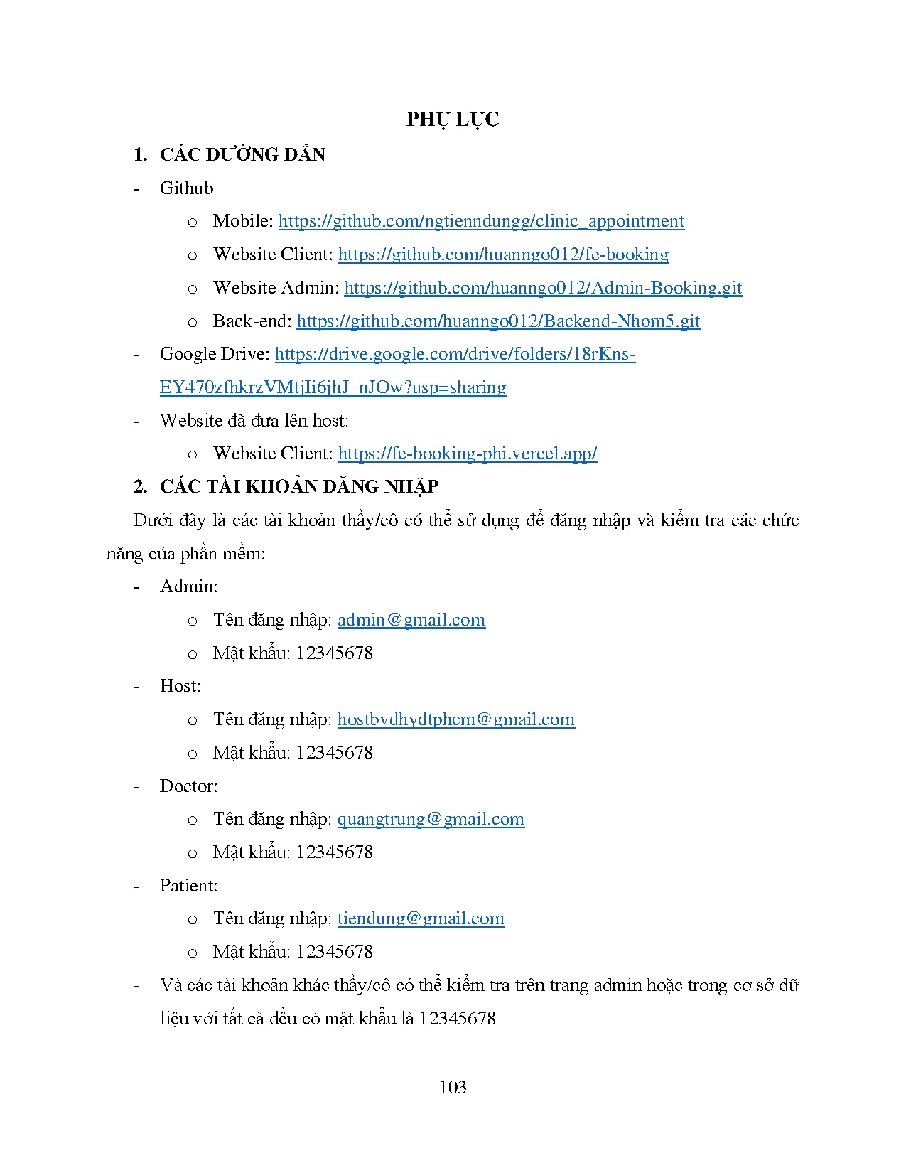 Ảnh một số trang tài liệu