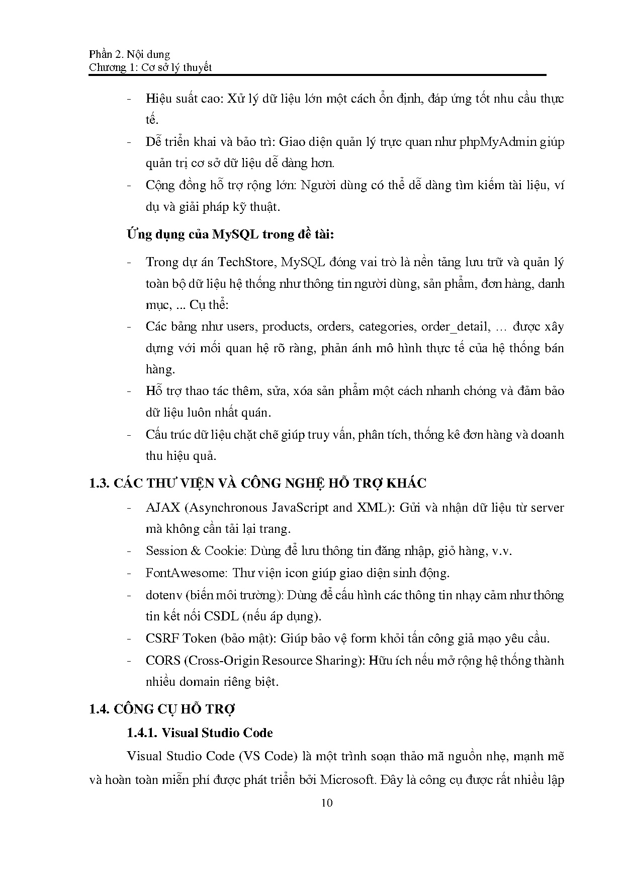 Ảnh một số trang tài liệu