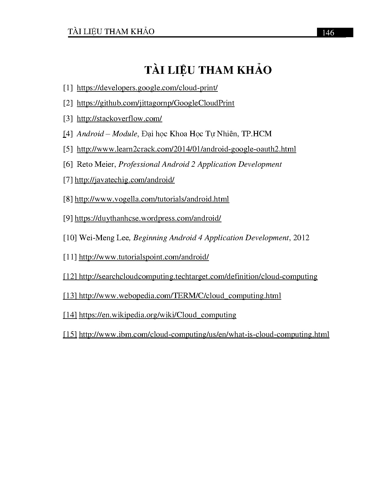 Ảnh một số trang tài liệu