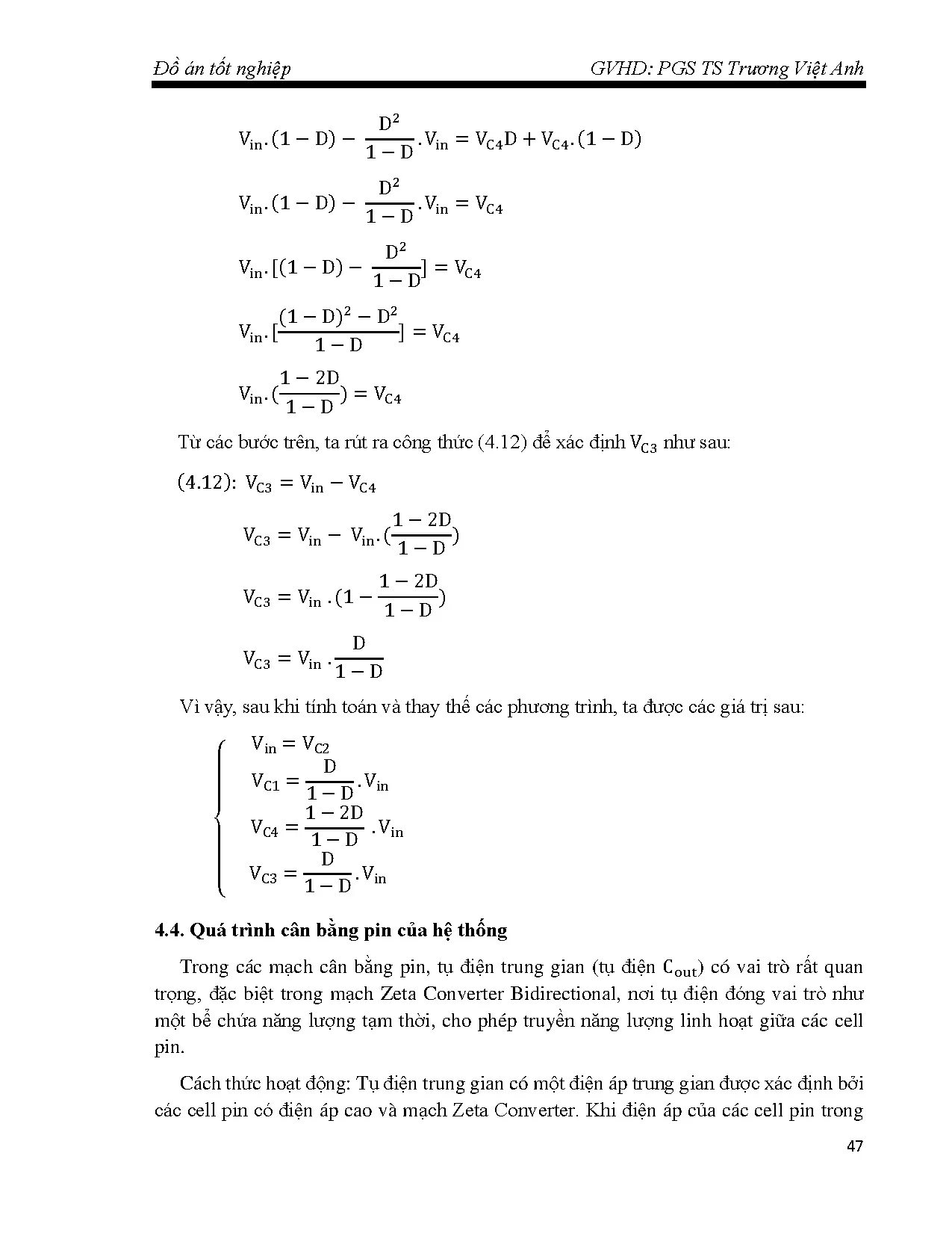 Đồ án tốt nghiệp - Nghiên cứu mạch cân bằng điện áp của Pin Lithium dựa vào mạch DC - DC BC - Trang 77