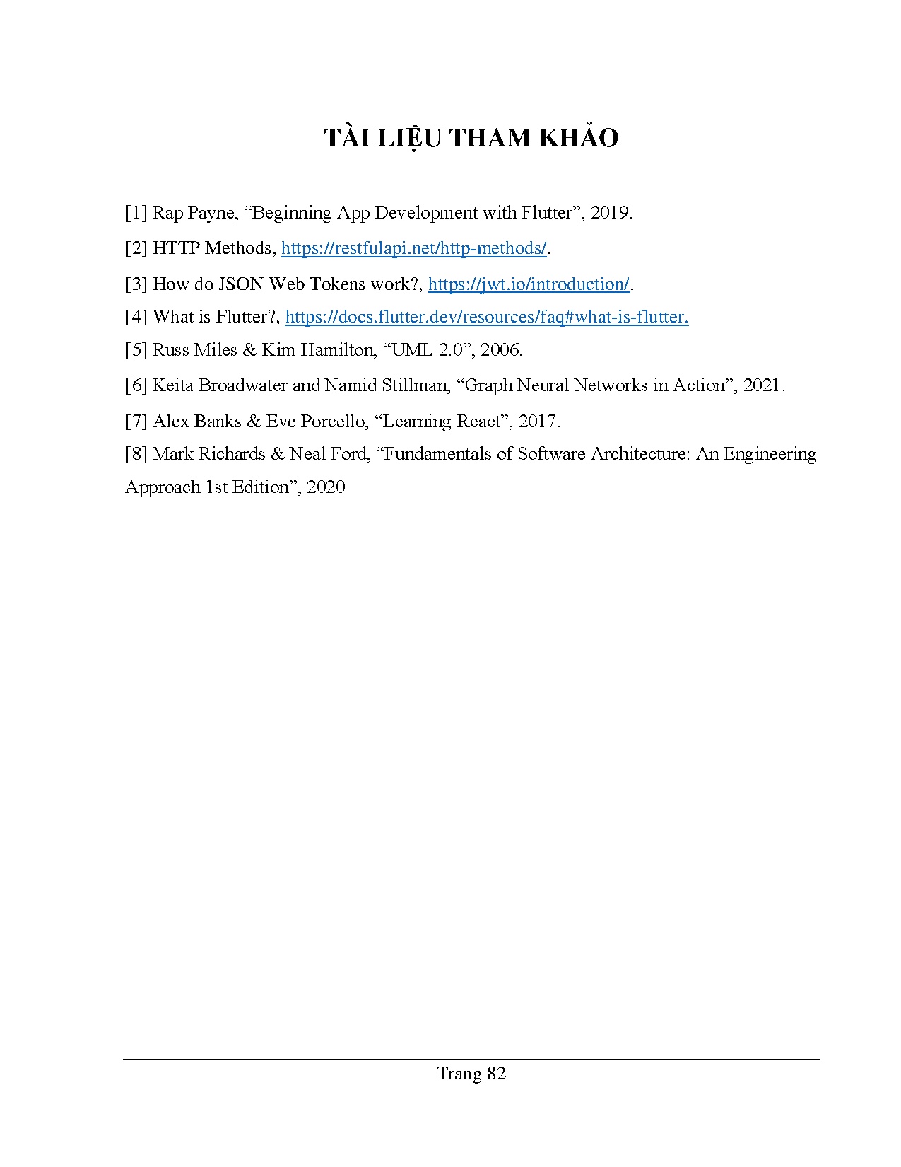 Ảnh một số trang tài liệu