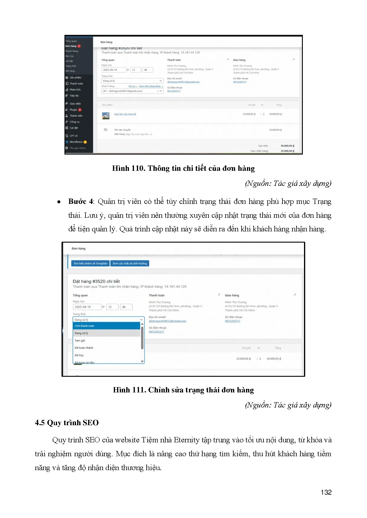 Đồ án tốt nghiệp - Xây dựng và phát triển dự án kinh doanh online sản phẩm trang trí HTCTRTNE - Trang 154