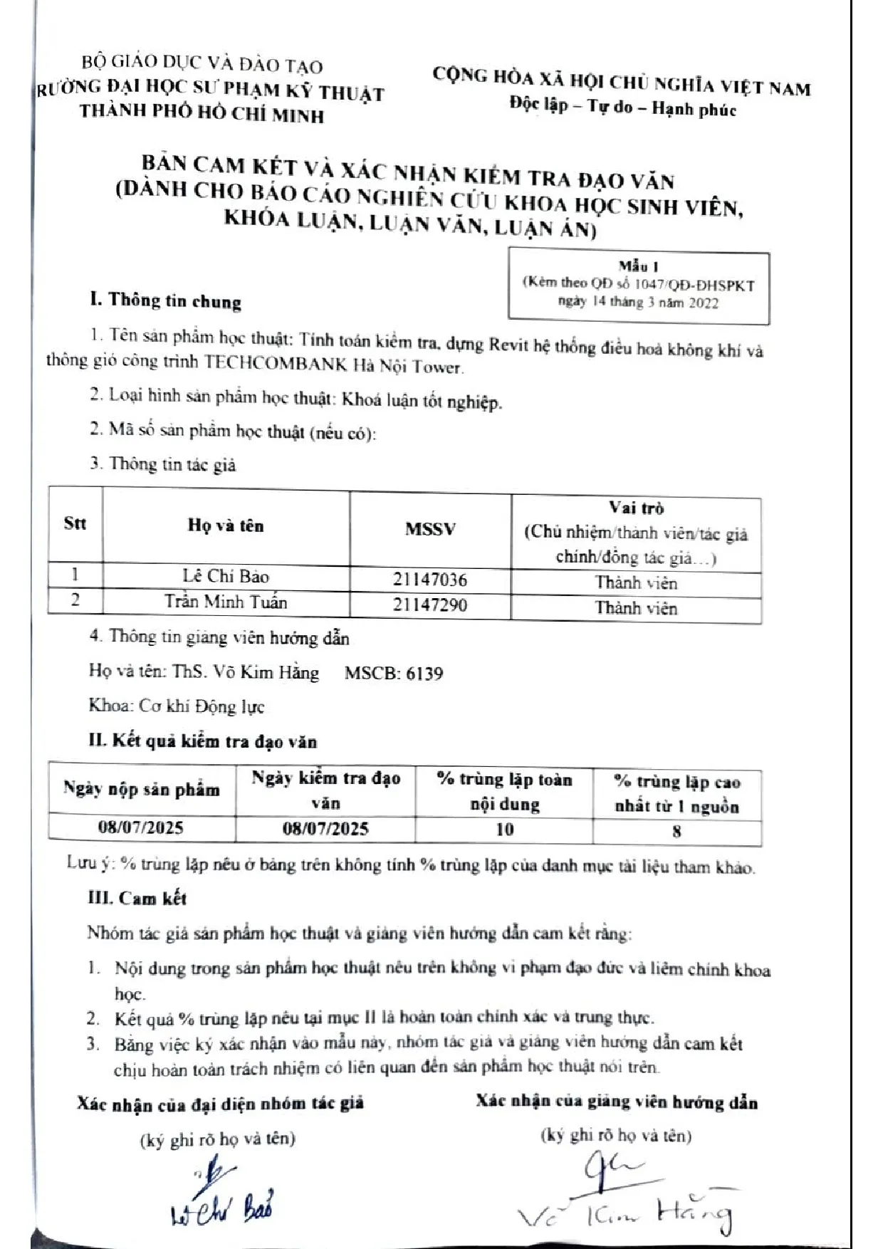 Đồ án tốt nghiệp - Tính toán kiểm tra, dựng Revit hệ thống điều hòa không khí và thông gió CTTHNT - Trang 197