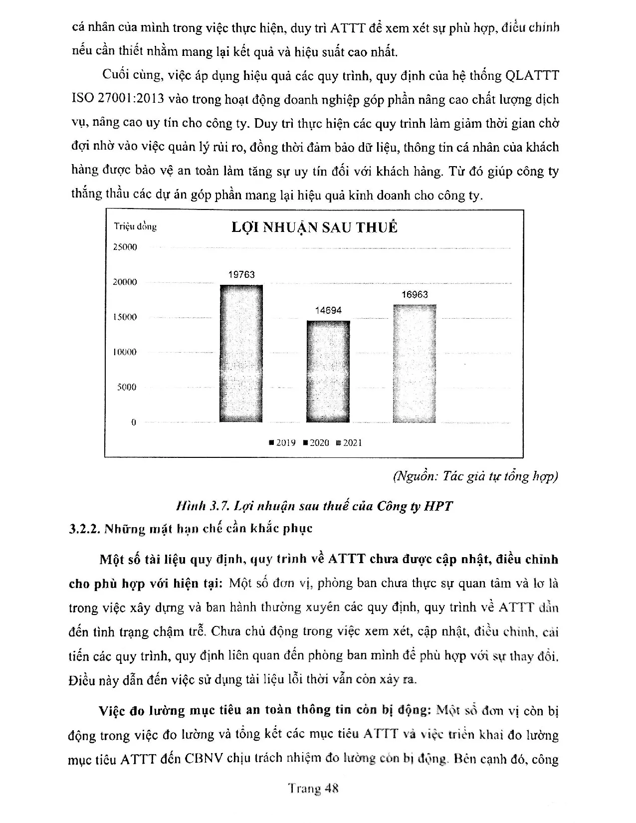 Đồ án tốt nghiệp - Phân tích thực trạng áp dụng hệ thống quản lý an toàn thông tin I 2 TCTCPDVCNTHH - Trang 58