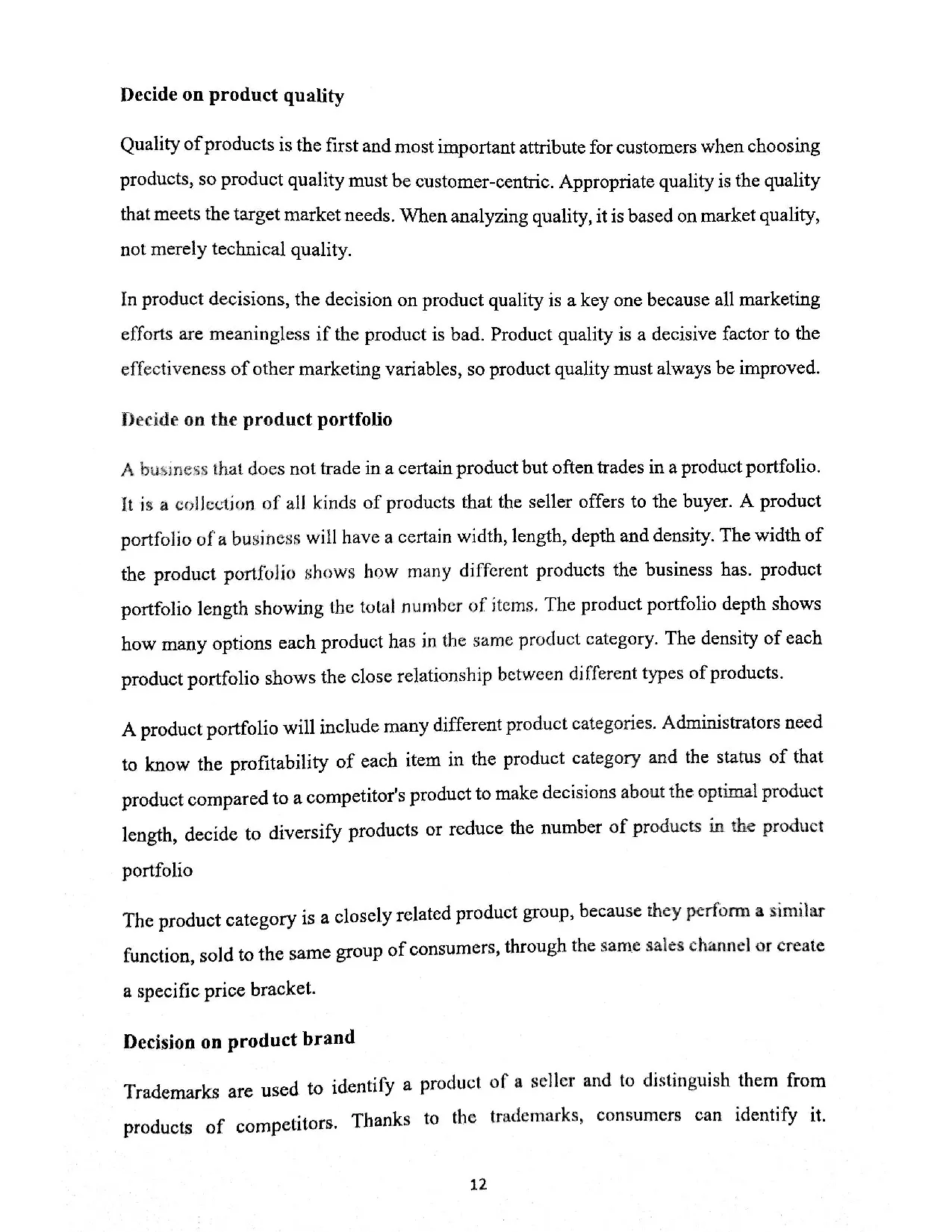 Đồ án tốt nghiệp - Improving the effectiveness of marketing -mix activities for TL- ballpoint PPATLG - Trang 23