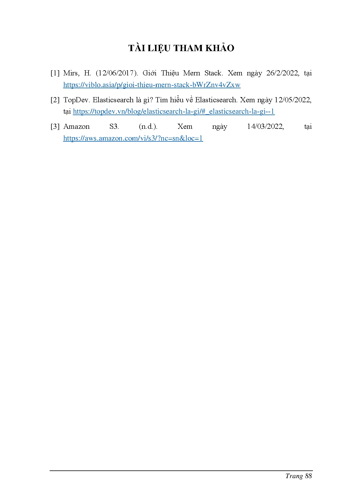 Ảnh một số trang tài liệu