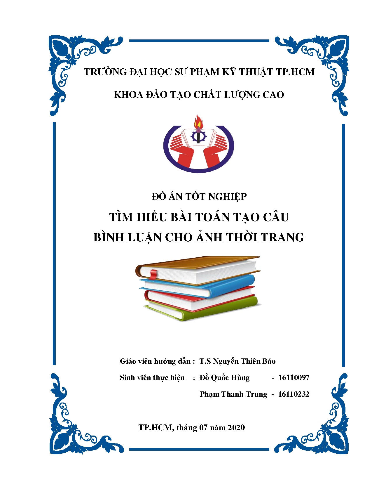 Đồ án tốt nghiệp - Tìm hiểu bài toán tạo câu bình luận cho ảnh thời trang