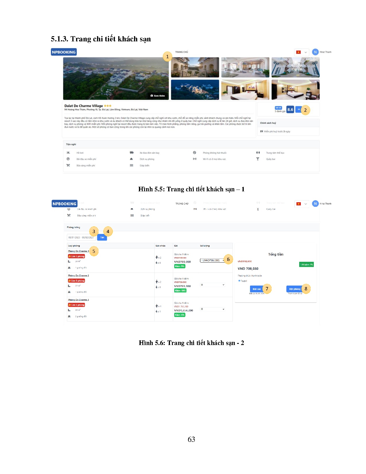 Đồ án tốt nghiệp - Xây dựng Website đặt phòng khách sạn - Trang 78