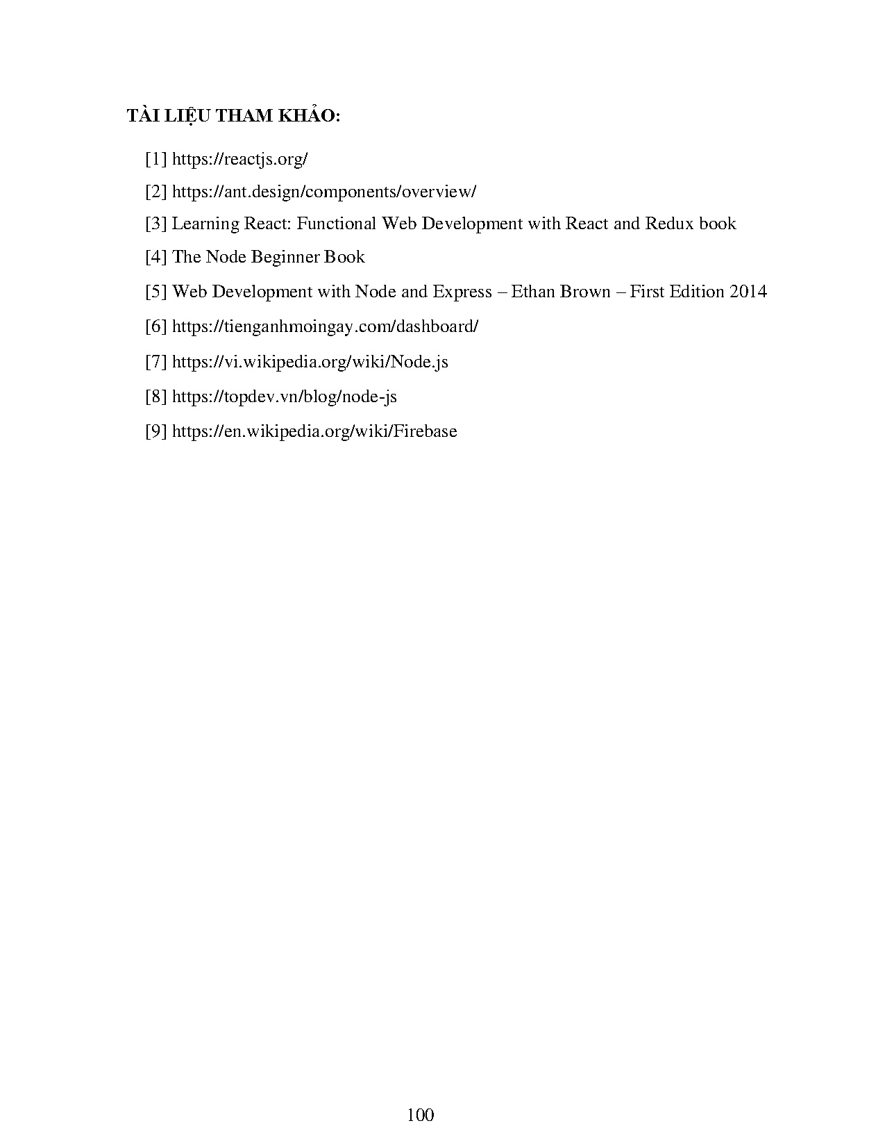 Ảnh một số trang tài liệu