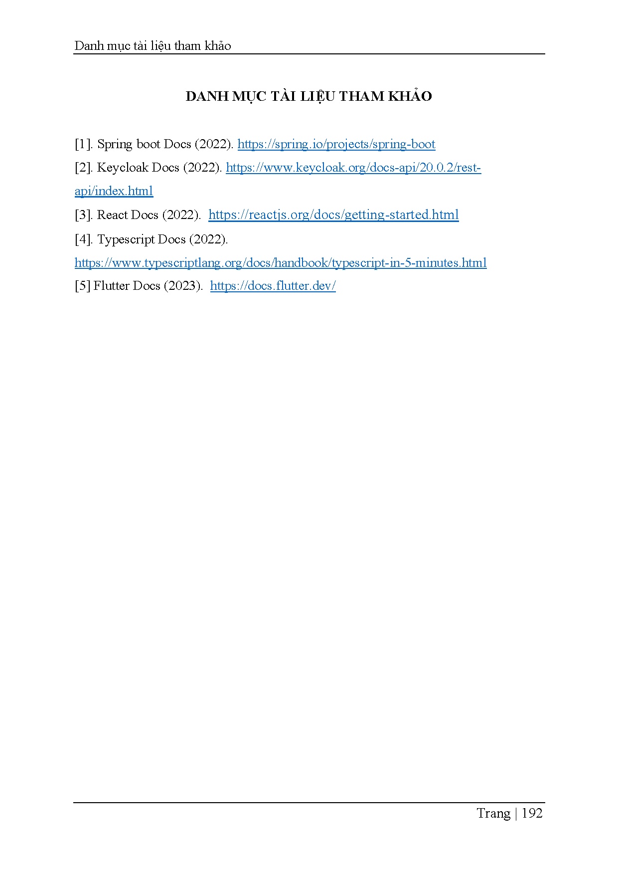 Đồ án tốt nghiệp - Xây dựng Website Yourtours cung cấp dịch vụ đặt phòng trực tuyến cho các khu DLND - Trang 192