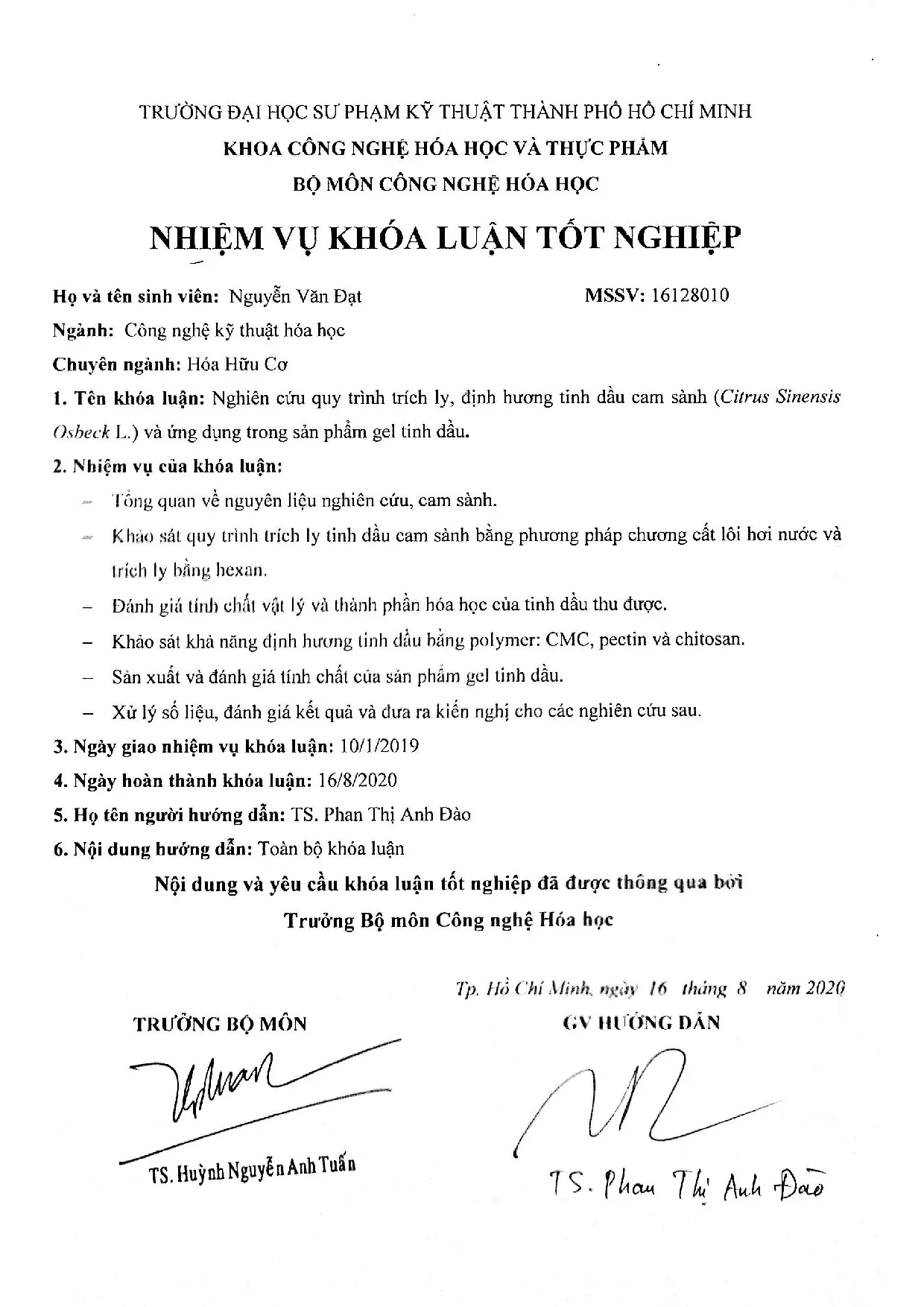 Đồ án tốt nghiệp - Nghiên cứu quy trình trích ly, định hương tinh dầu cam sành (Citrus SOLVỨDTSPGTD - Trang 2