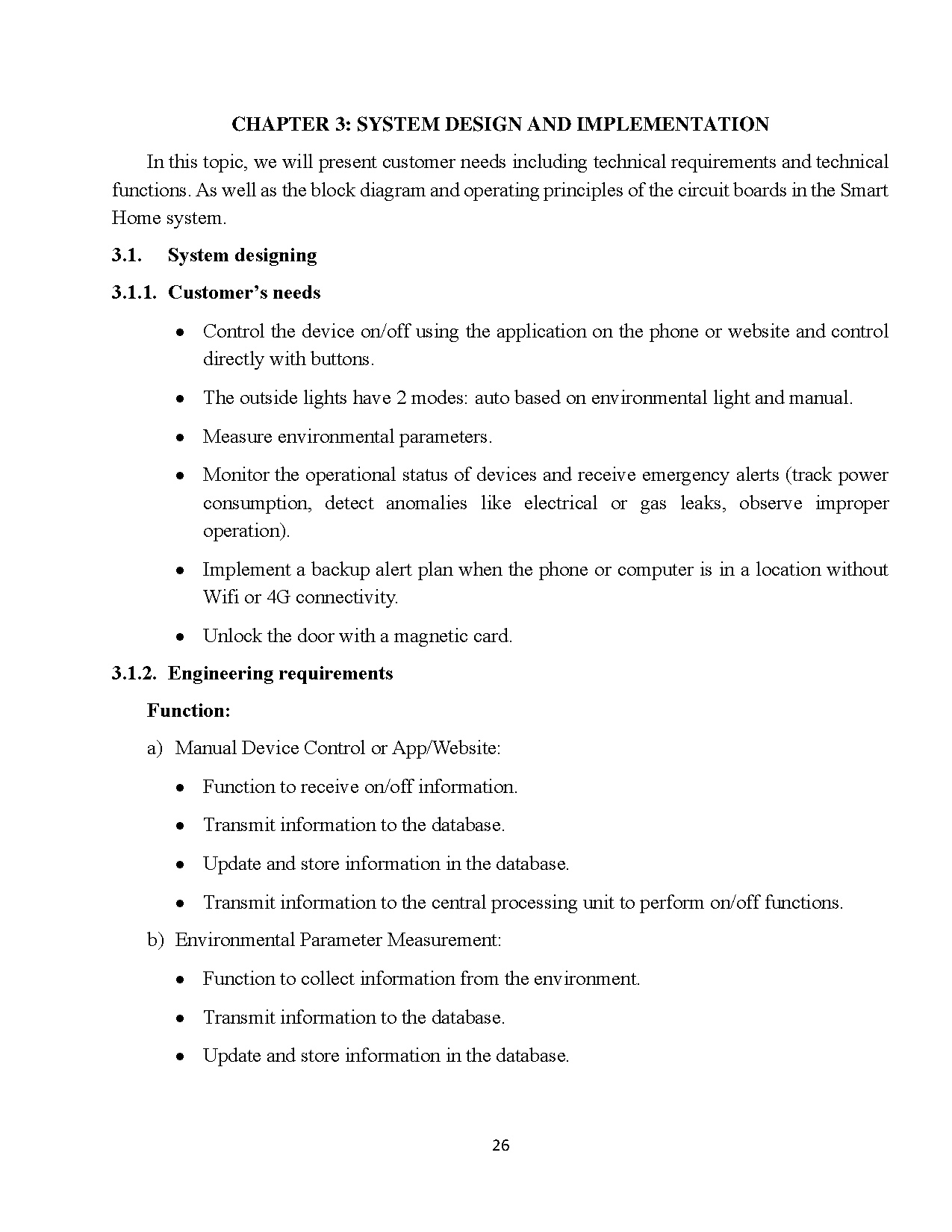 Đồ án tốt nghiệp - Design and implementation of smart home system - Trang 41