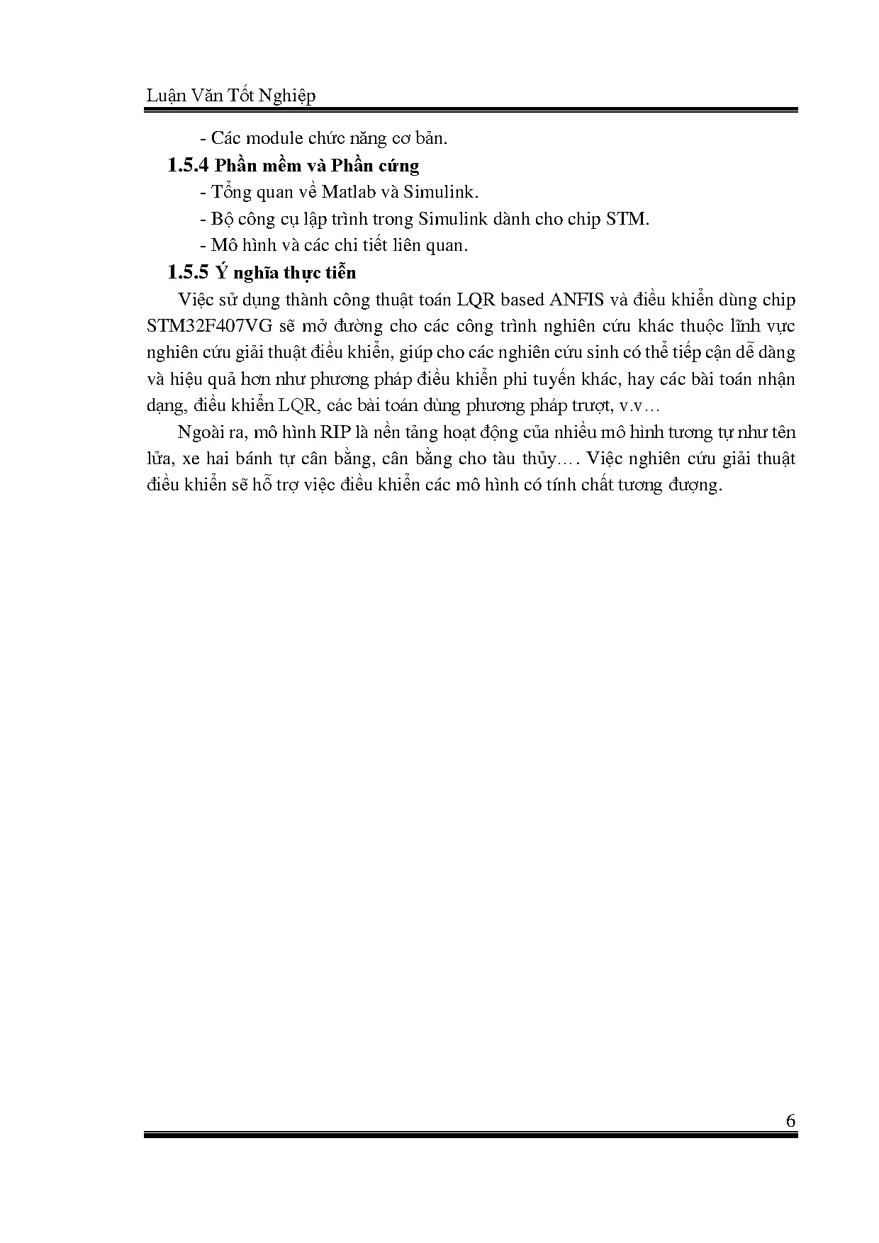 Đồ án tốt nghiệp - Điều khiển cân bằng hệ RIP áp dụng bộ điều khiển mờ ANFIS dựa trên giải thuật LQR - Trang 20