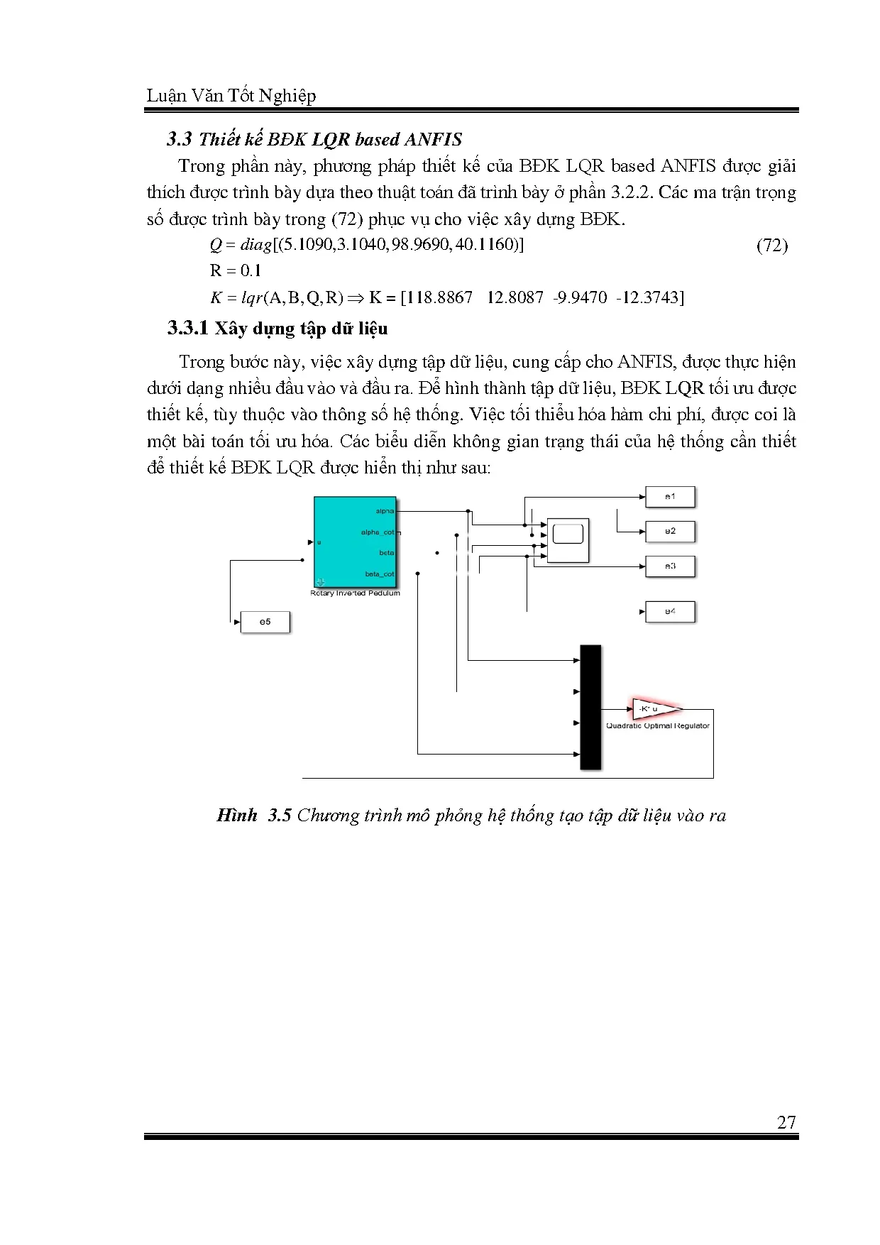Đồ án tốt nghiệp - Điều khiển cân bằng hệ RIP áp dụng bộ điều khiển mờ ANFIS dựa trên giải thuật LQR - Trang 41