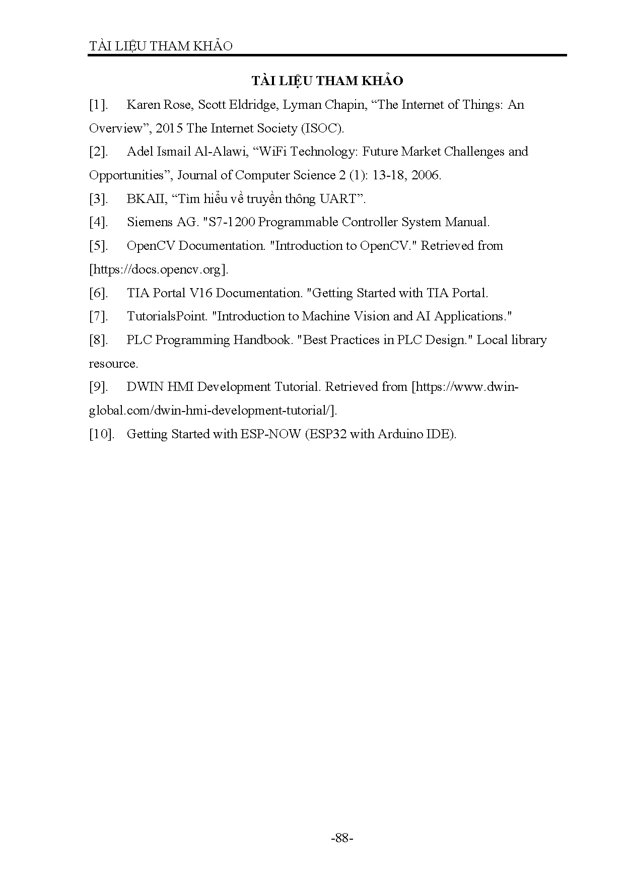 Ảnh một số trang tài liệu