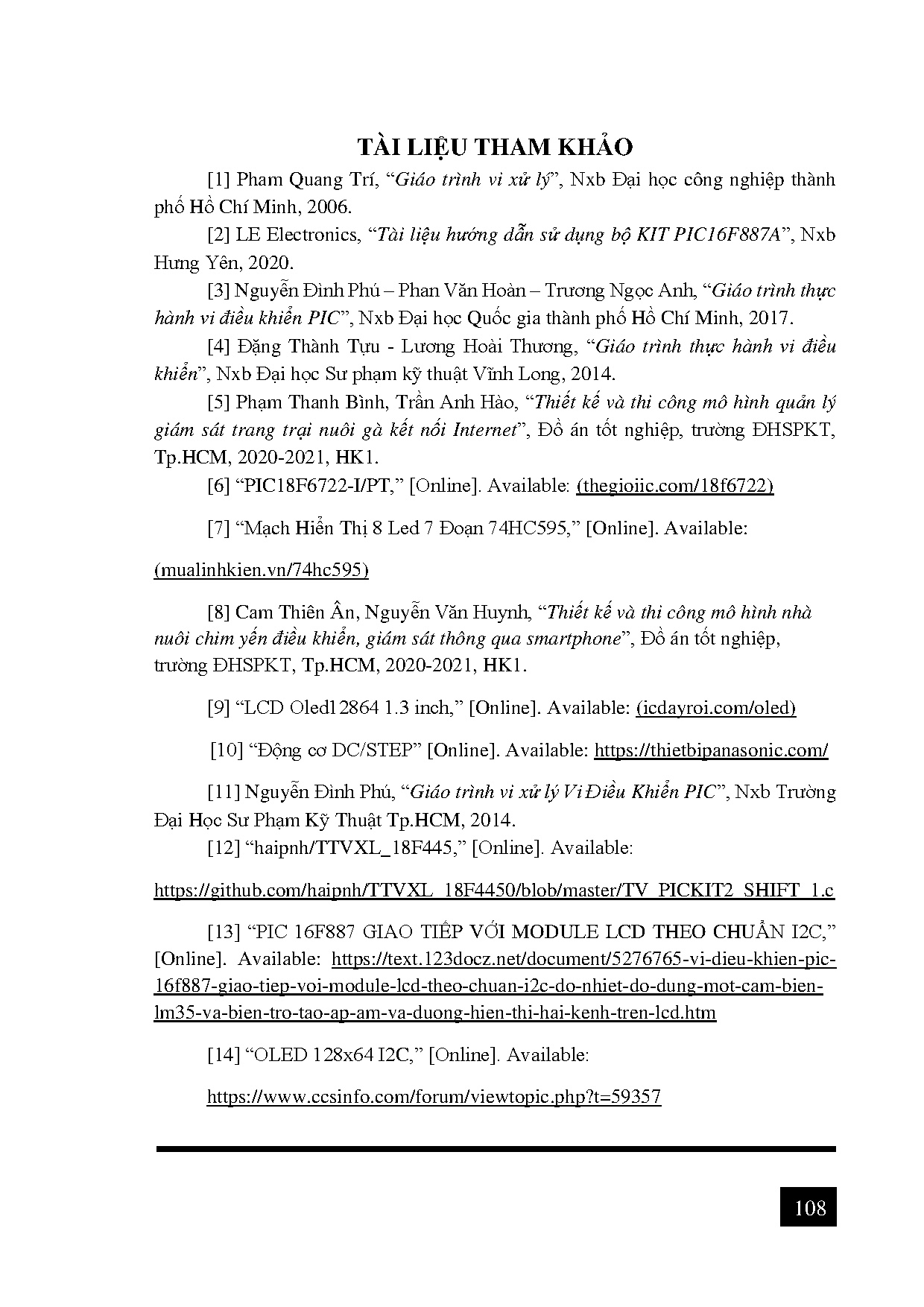 Ảnh một số trang tài liệu