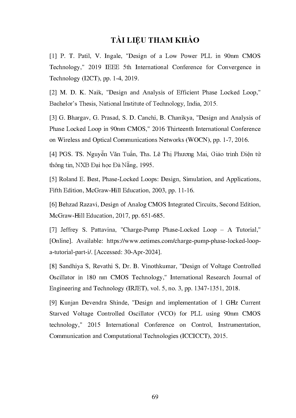 Ảnh một số trang tài liệu