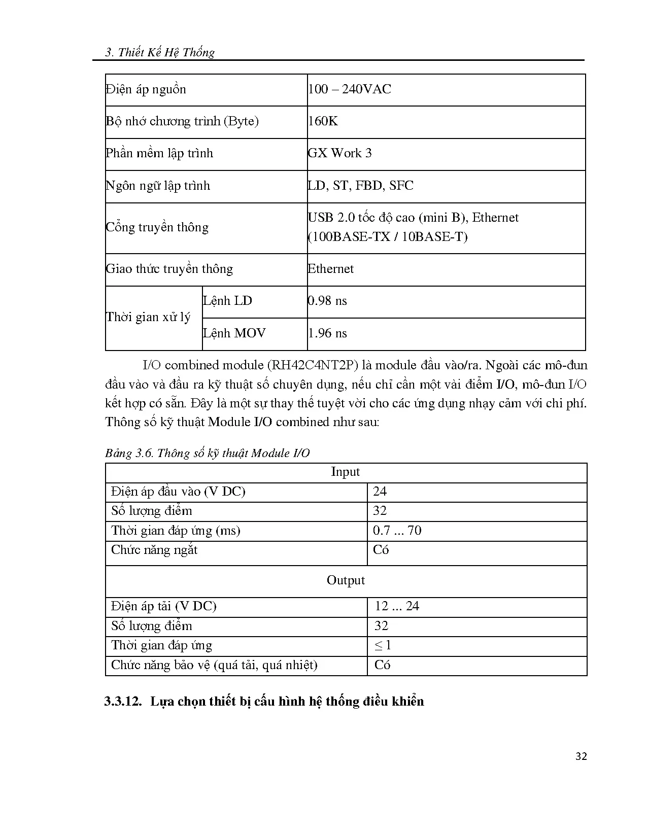 Đồ án tốt nghiệp - Thiết kế hệ thống phân loại bằng mã vạch sử dụng PLC kết hợp cánh tay Robot - Trang 47