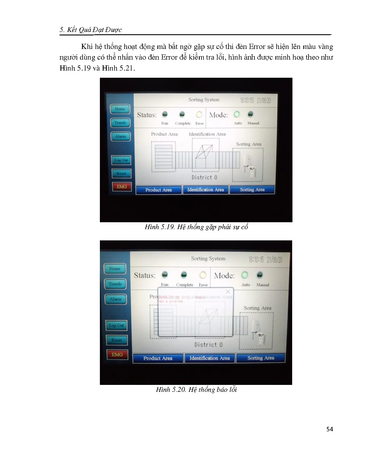 Đồ án tốt nghiệp - Thiết kế hệ thống phân loại bằng mã vạch sử dụng PLC kết hợp cánh tay Robot - Trang 70