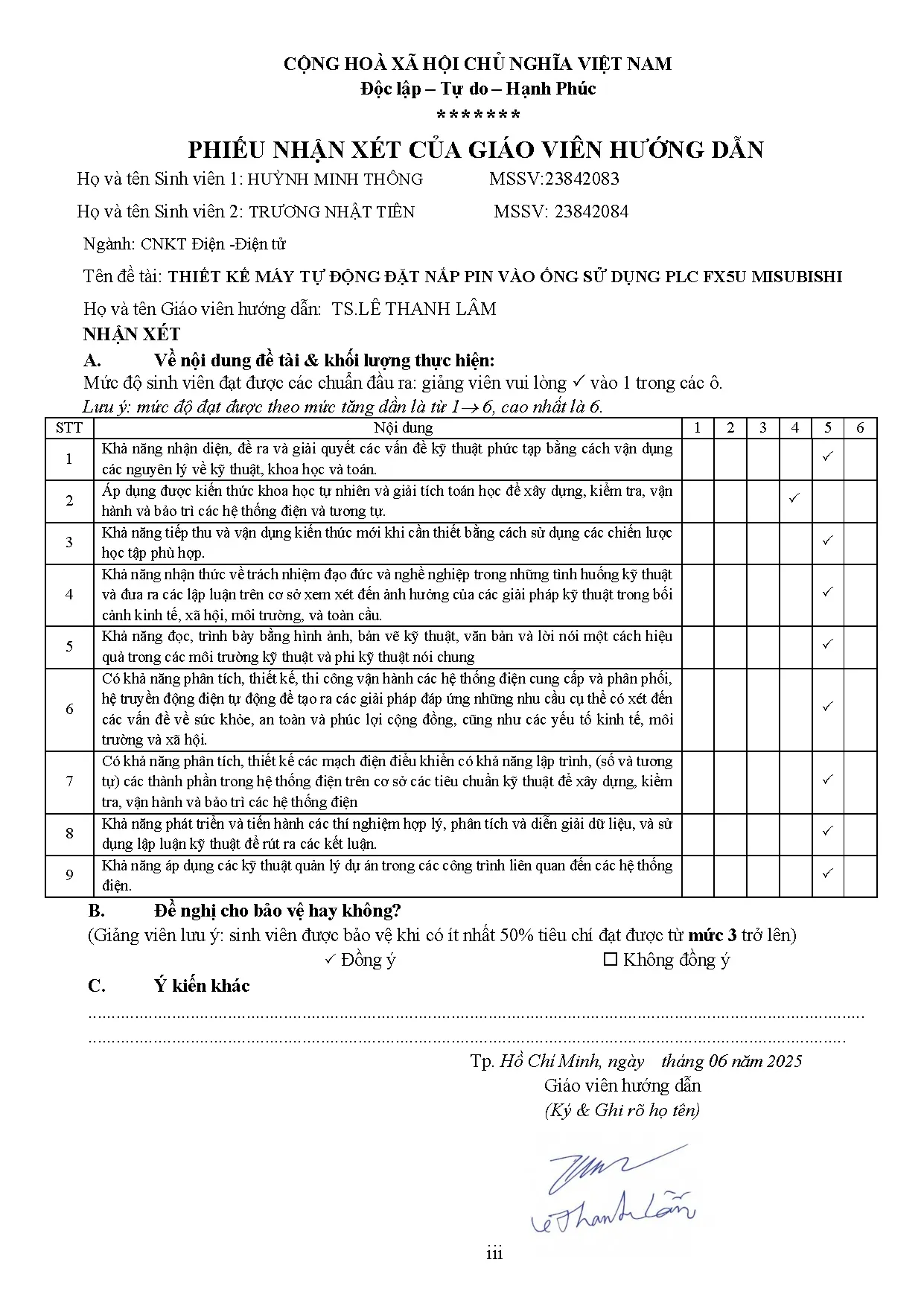 Đồ án tốt nghiệp - Thiết kế máy tự động đặt nắp Pin vào ống sử dụng PLC FX5U Mitsubishi - Trang 4