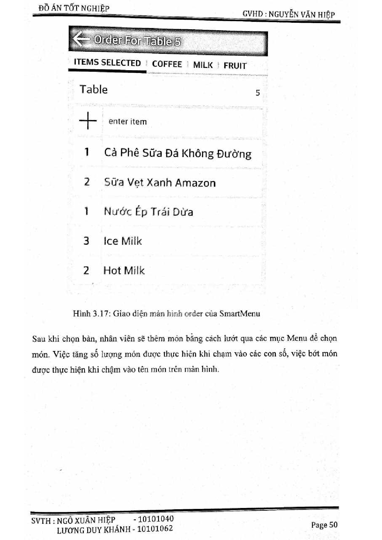 Đồ án tốt nghiệp - Xây dựng ứng dụng chọn món thông minh trên nền tảng Android - Trang 51