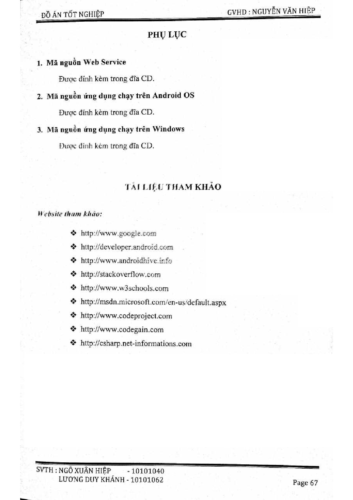 Đồ án tốt nghiệp - Xây dựng ứng dụng chọn món thông minh trên nền tảng Android - Trang 68