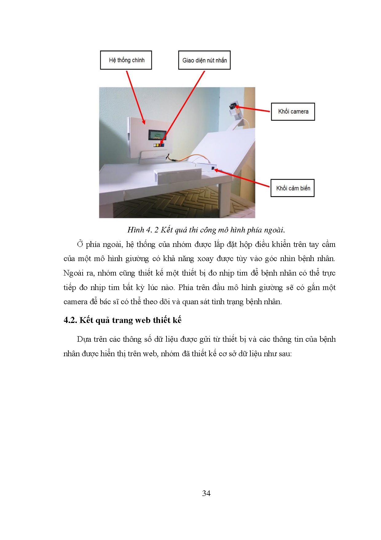 Đồ án tốt nghiệp - Thiết kế và thi công mô hình giường bệnh dùng trong y tế - Trang 49