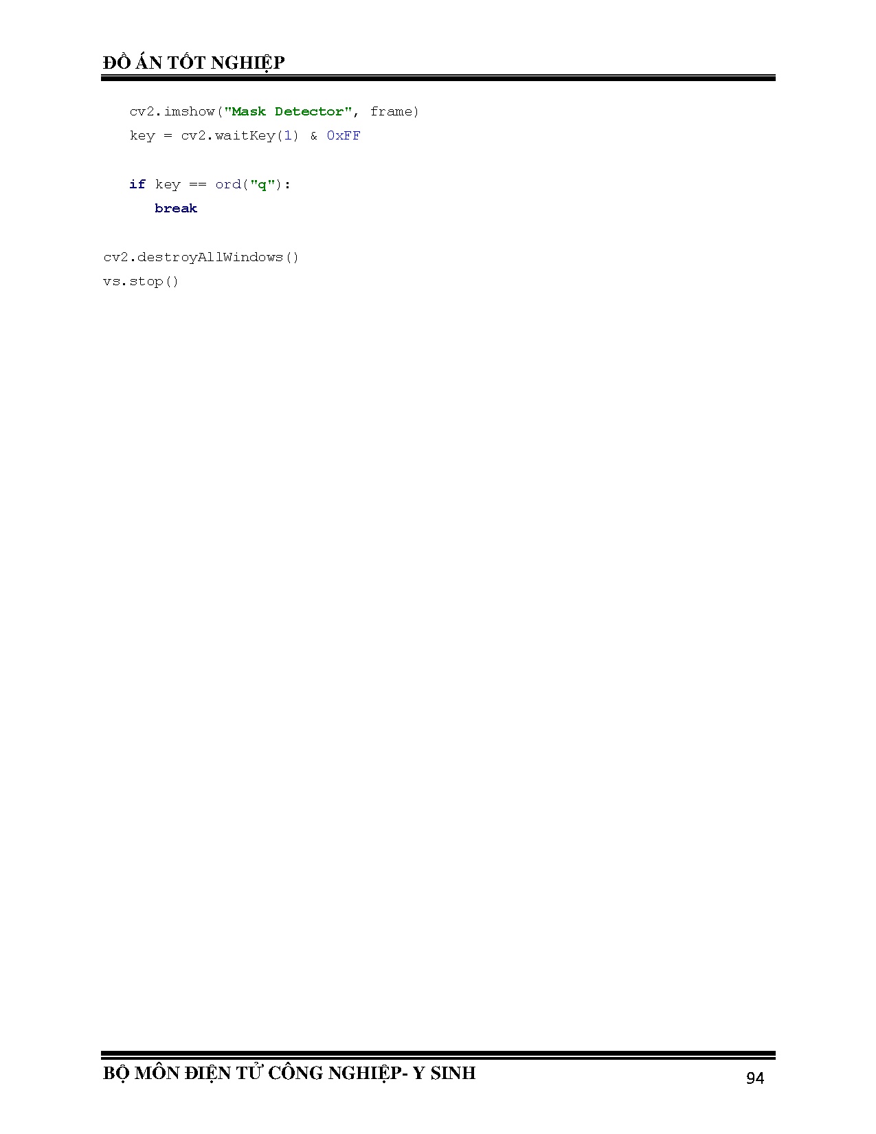 Đồ án tốt nghiệp - Thiết kế và thi công máy đo thân nhiệt không tiếp xúc tích hợp khử KTTĐVCBĐKT - Trang 112