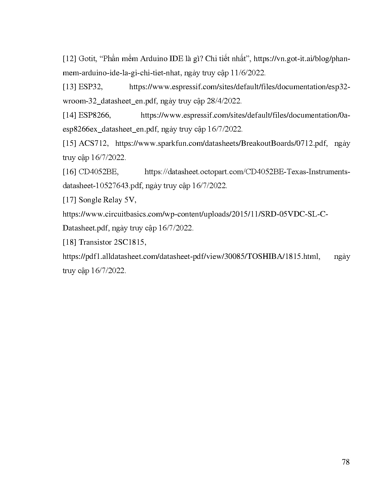 Ảnh một số trang tài liệu