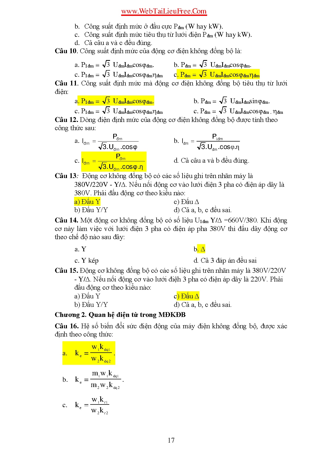Ảnh một số trang tài liệu