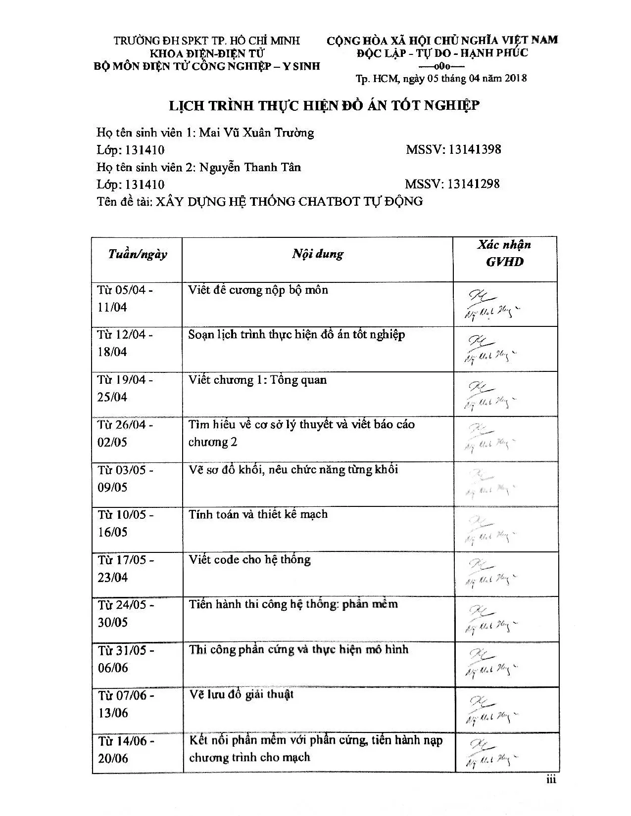 Đồ án tốt nghiệp - Xây dựng hệ thống Chatbot tự động - Trang 3