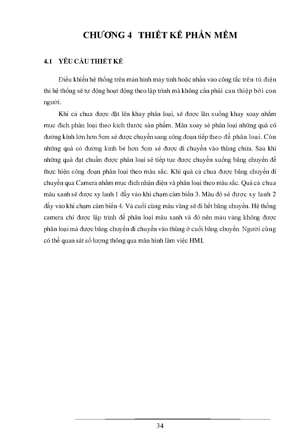 Đồ án tốt nghiệp - Hệ thống phân loại cà chua tự động theo kích thước và màu sắc - Trang 48