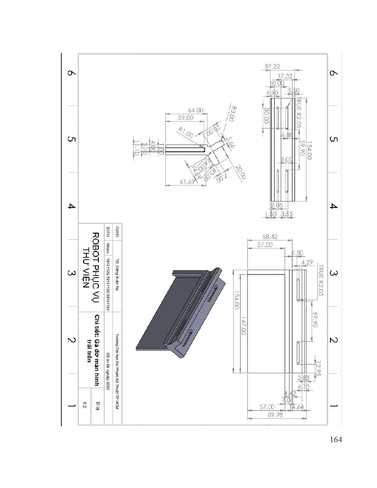 Đồ án tốt nghiệp - Thiết kế và điều khiển mô hình robot phục vụ thư viện - Trang 189