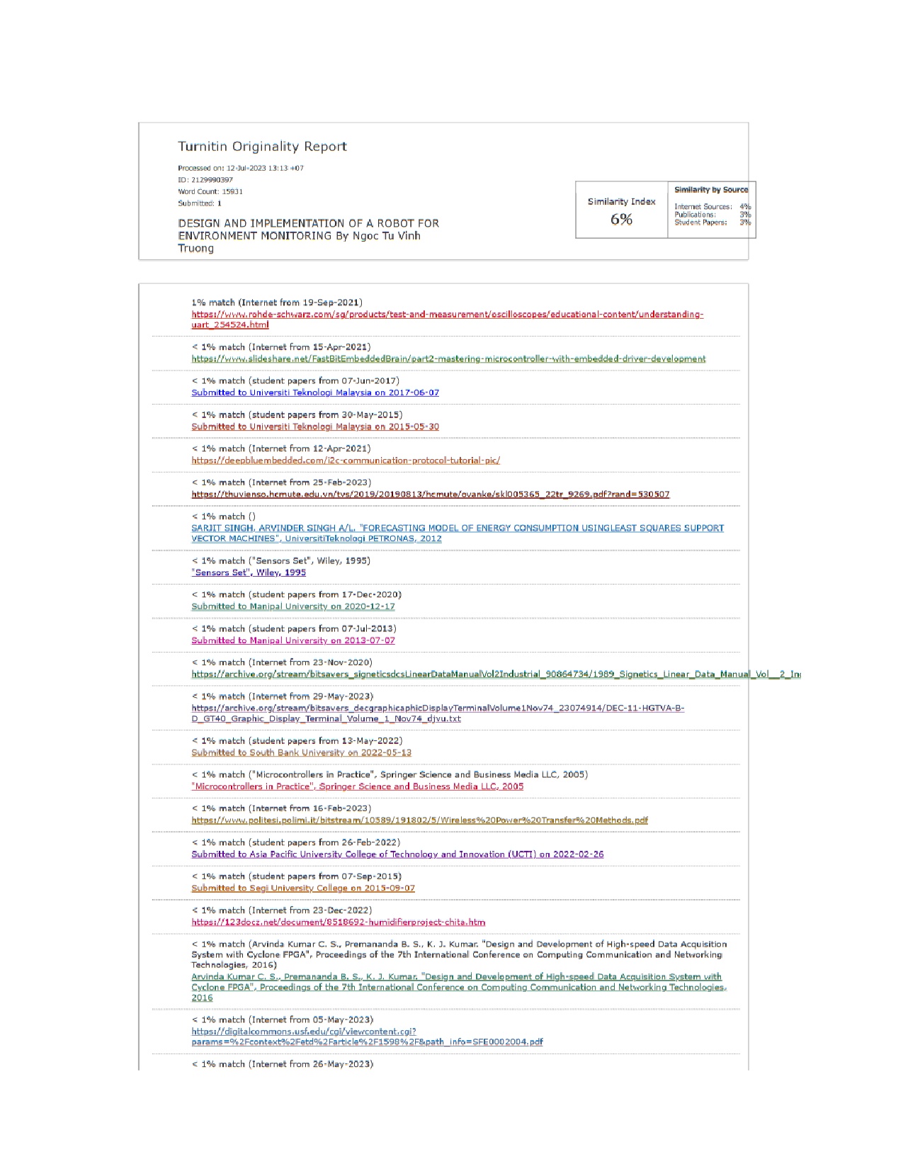 Đồ án tốt nghiệp - Design and implementation of a Robot for environment monitoring - Trang 95