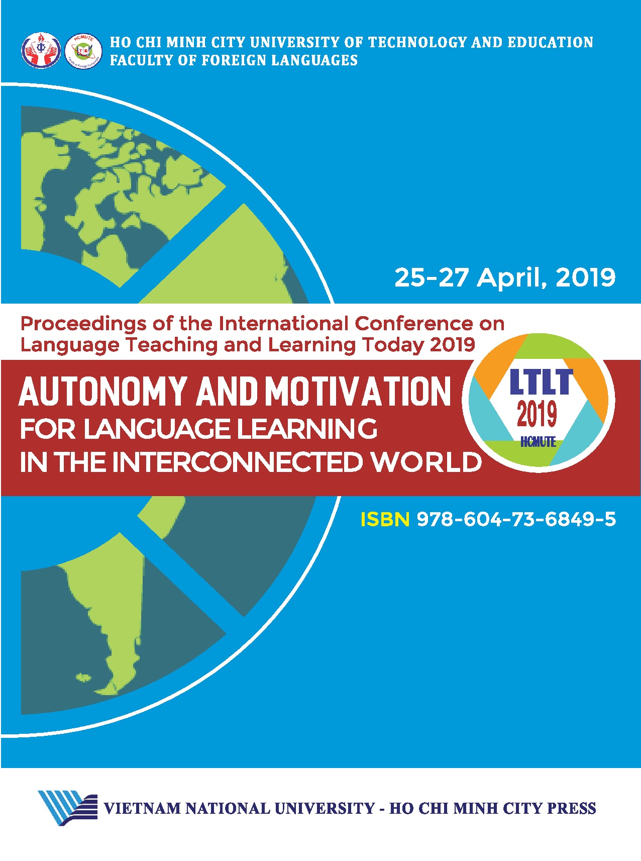 Proceedings of the International Conference on Language Teaching and Learning Today 2019: A (HCMUTE)
