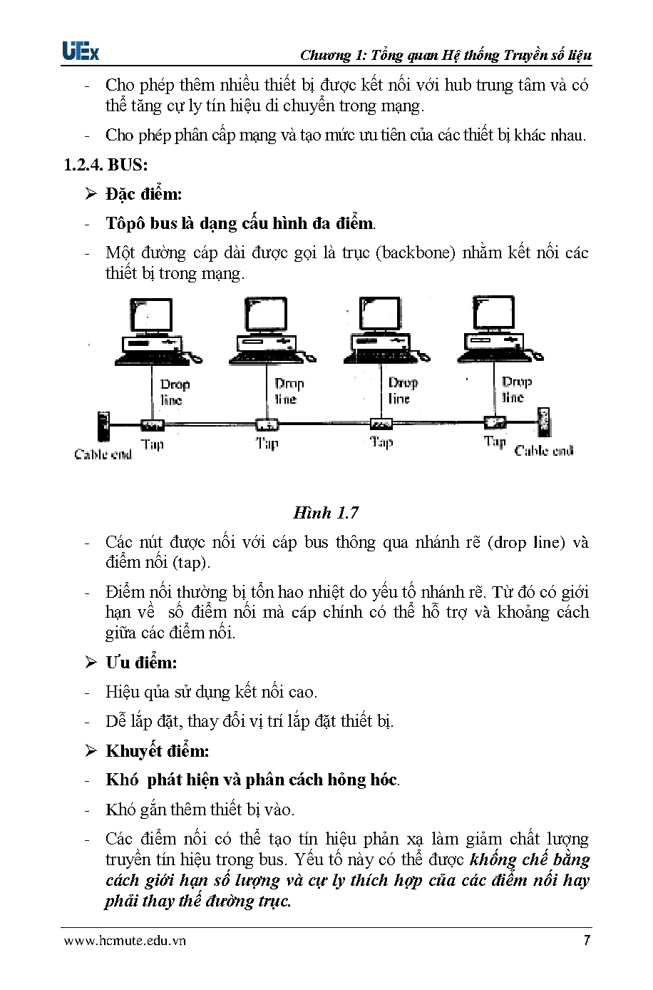 01 - Chuong 1_Tong quan HT Truyen so lieu - Ly thuyet - Trang 7