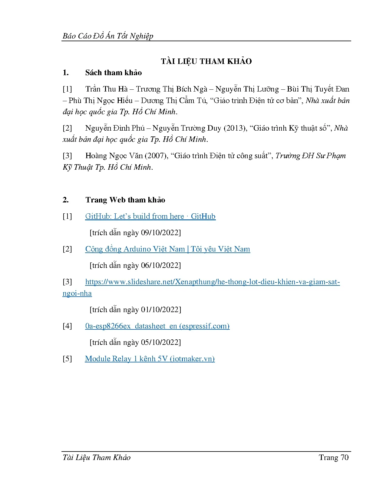 Đồ án tốt nghiệp - Thiết kế mô hình nhà thông minh điều khiển qua trợ lý ảo Google AVASPSDNEVEC - Trang 84