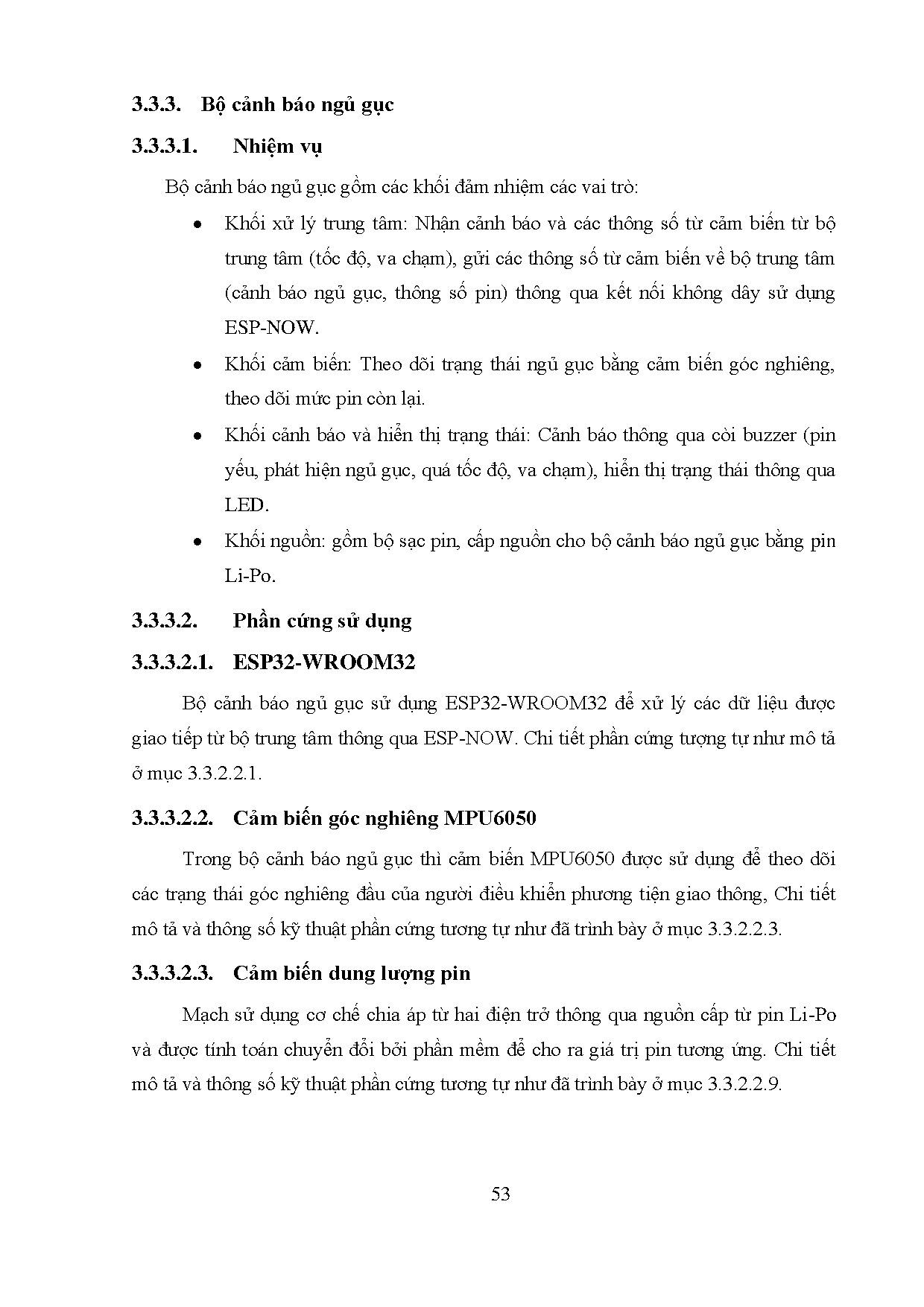 Đồ án tốt nghiệp - Thiết kế hệ thống quản lý và giám sát an toàn cho người lái xe - Trang 73