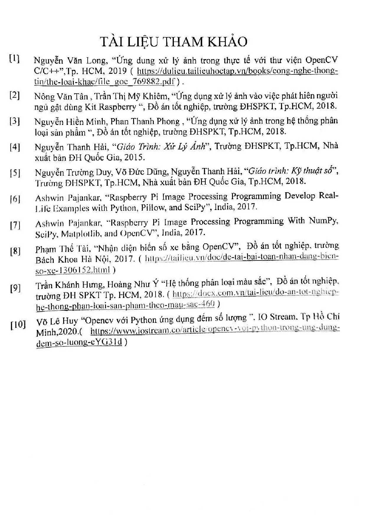 Đồ án tốt nghiệp - Thực hiện các bài toán xử lý ảnh trên Kit Raspberry - Trang 139