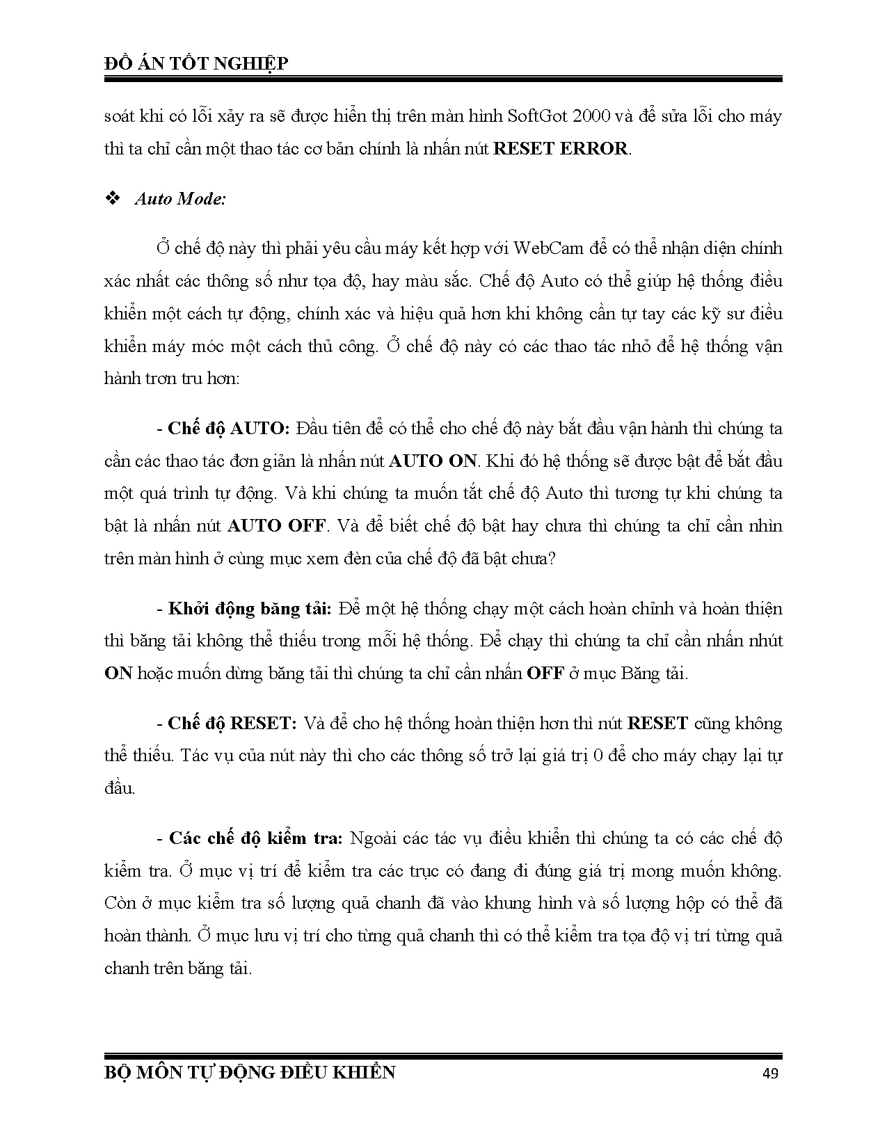 Đồ án tốt nghiệp - Điều khiển hệ thống và xếp quả chanh vào hộp bằng phương pháp xử lý ảnh - Trang 66